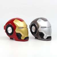 Iron Man Bluetooth Speaker  Radio Wireless Bluetooth Speakers With Music MP3 With FM Radio Support TF Card For Phone PC